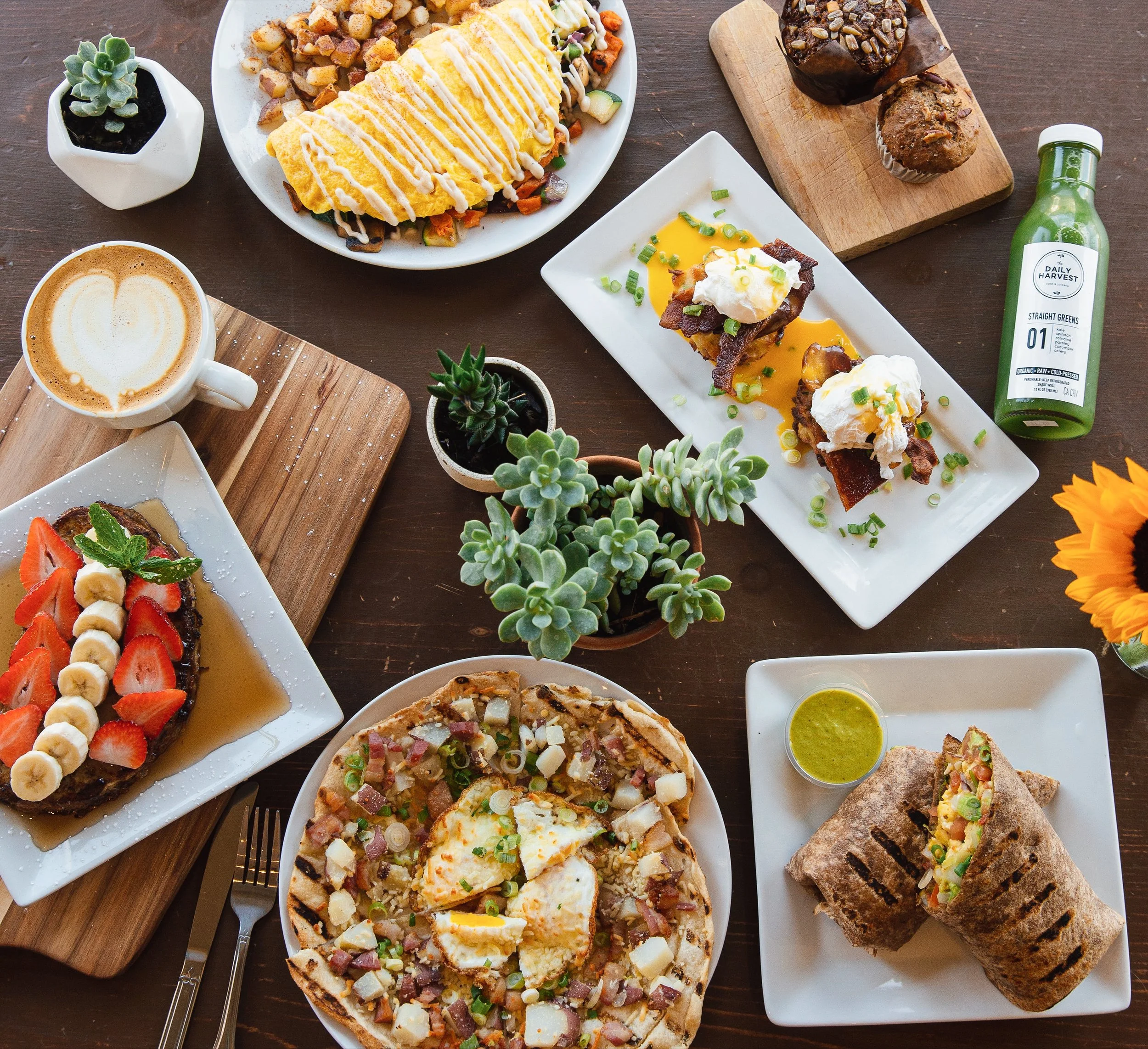 The Daily Harvest Cafe & Juicery in Newhall, CA