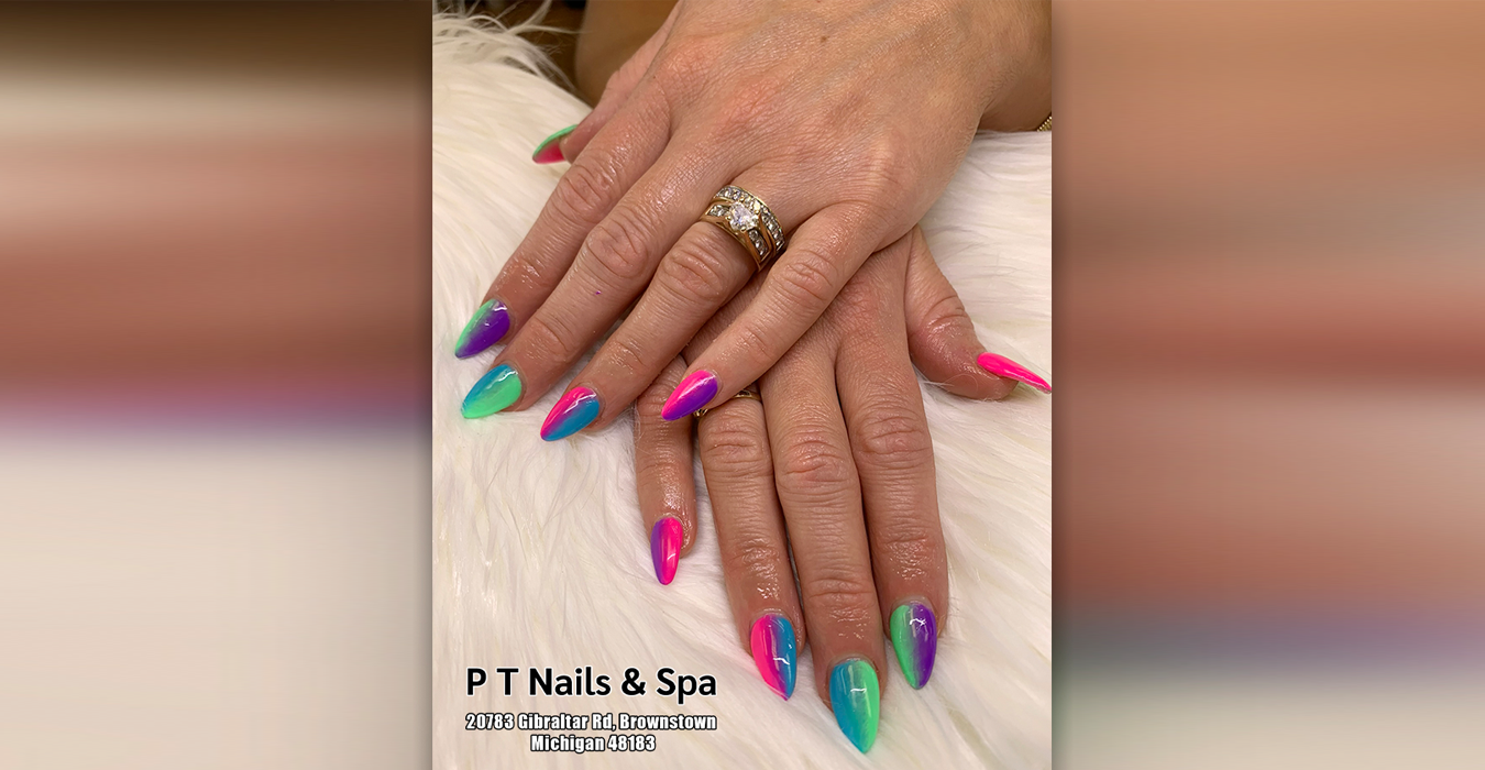 P T Nails & Spa in Brownstown Township, MI