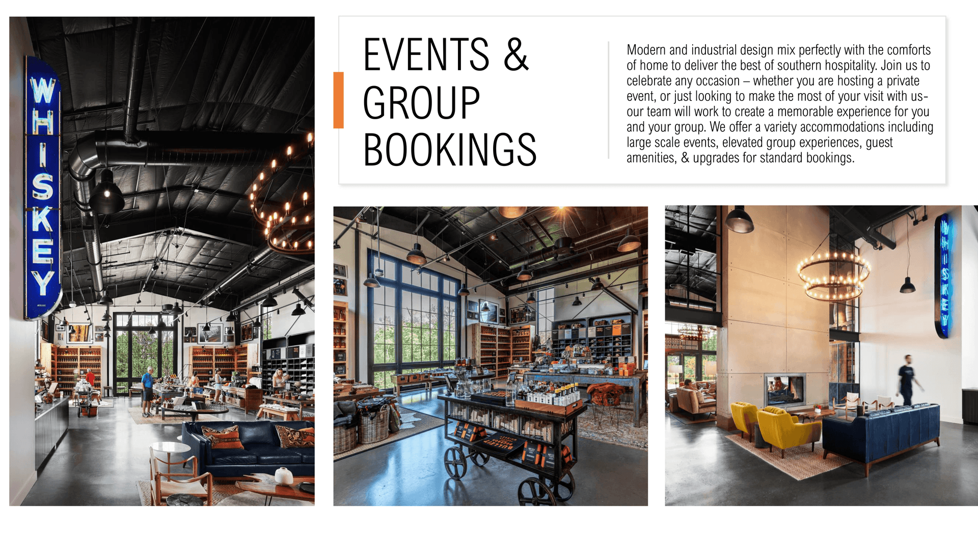Bulleit Distilling Co. Visitor Experience in Shelbyville, KY