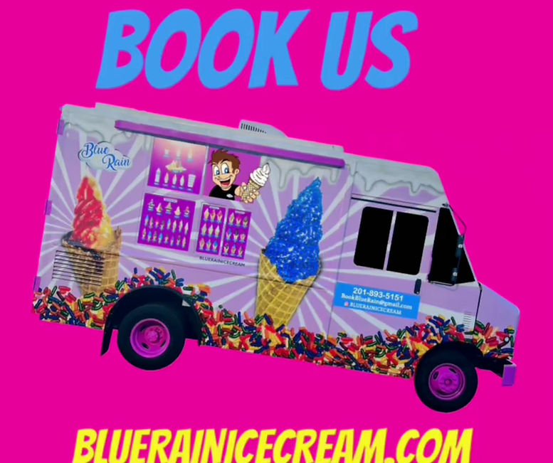 Blue Rain Ice Cream Truck in North Arlington, NJ (4)