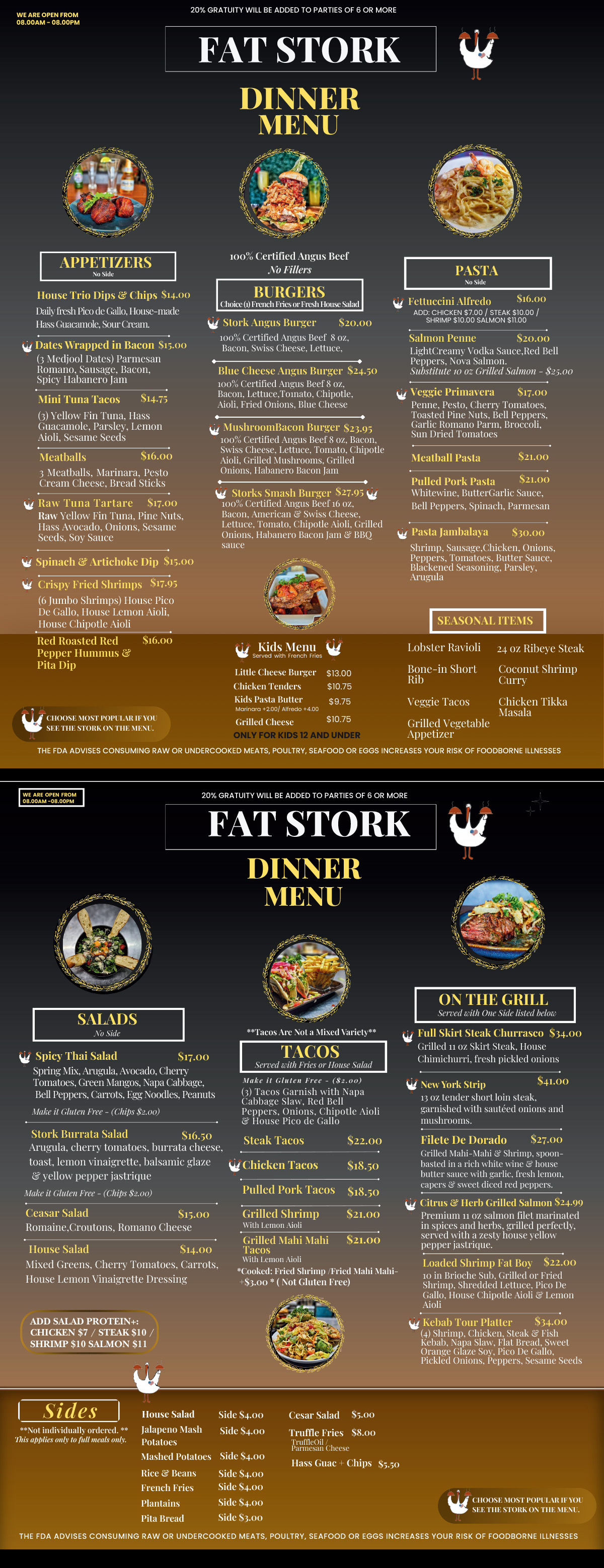 Fat Stork Restaurant in Davie, FL