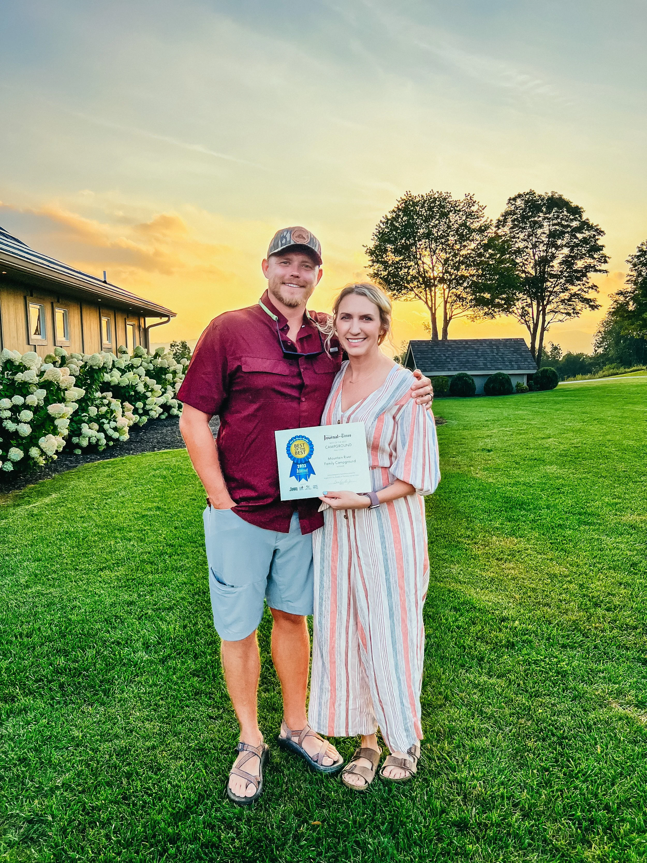 Mountain River Family Campground in Newland, NC