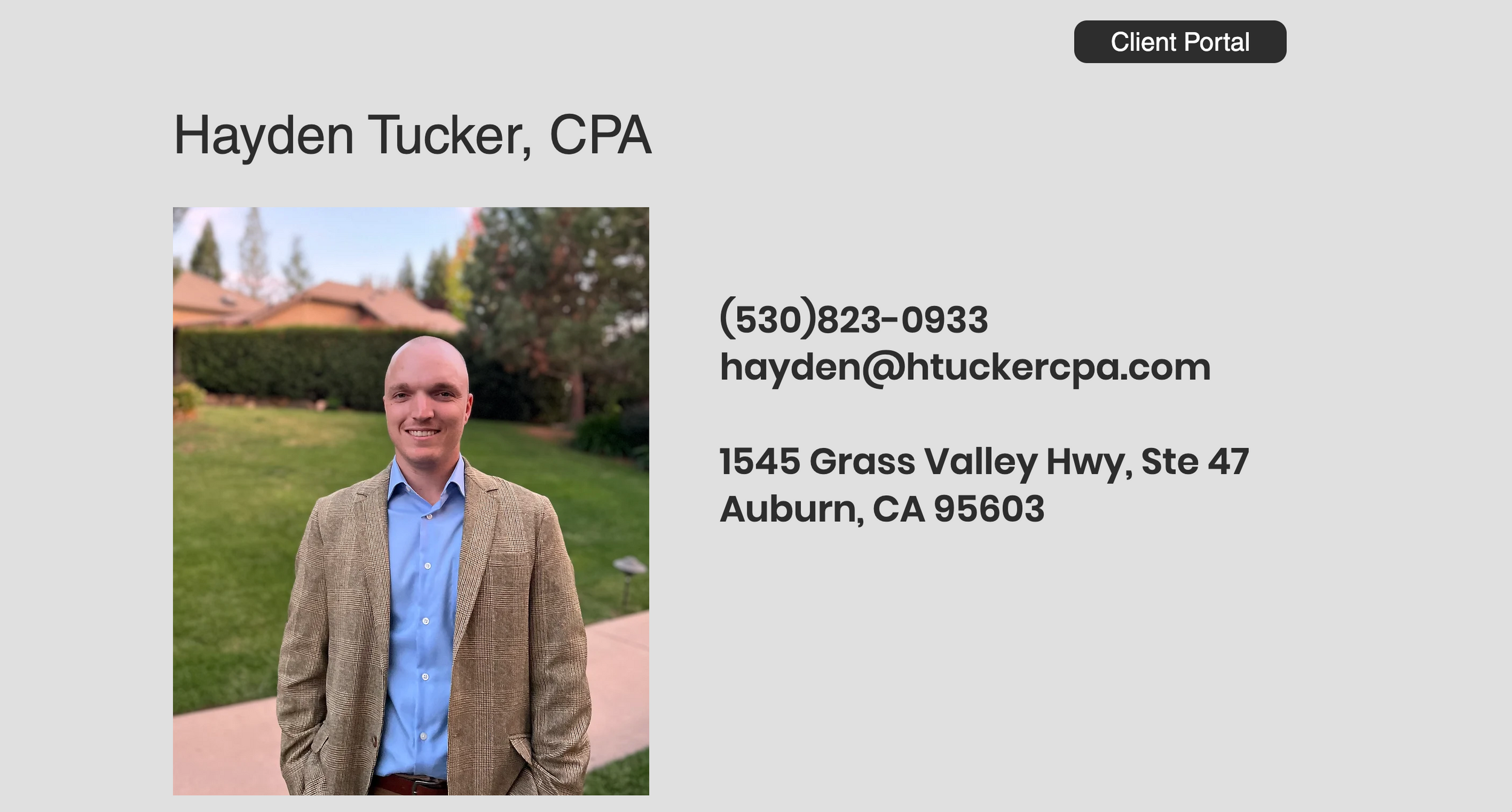Hayden Tucker, CPA in Auburn, CA