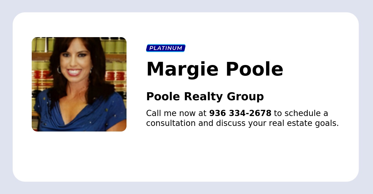 Margie Poole - Poole Realty Group in Liberty, TX