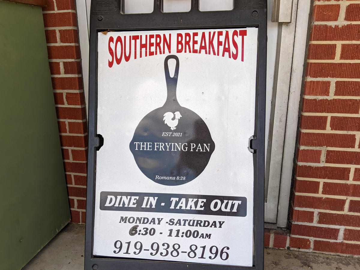 The Frying Pan in Smithfield, NC