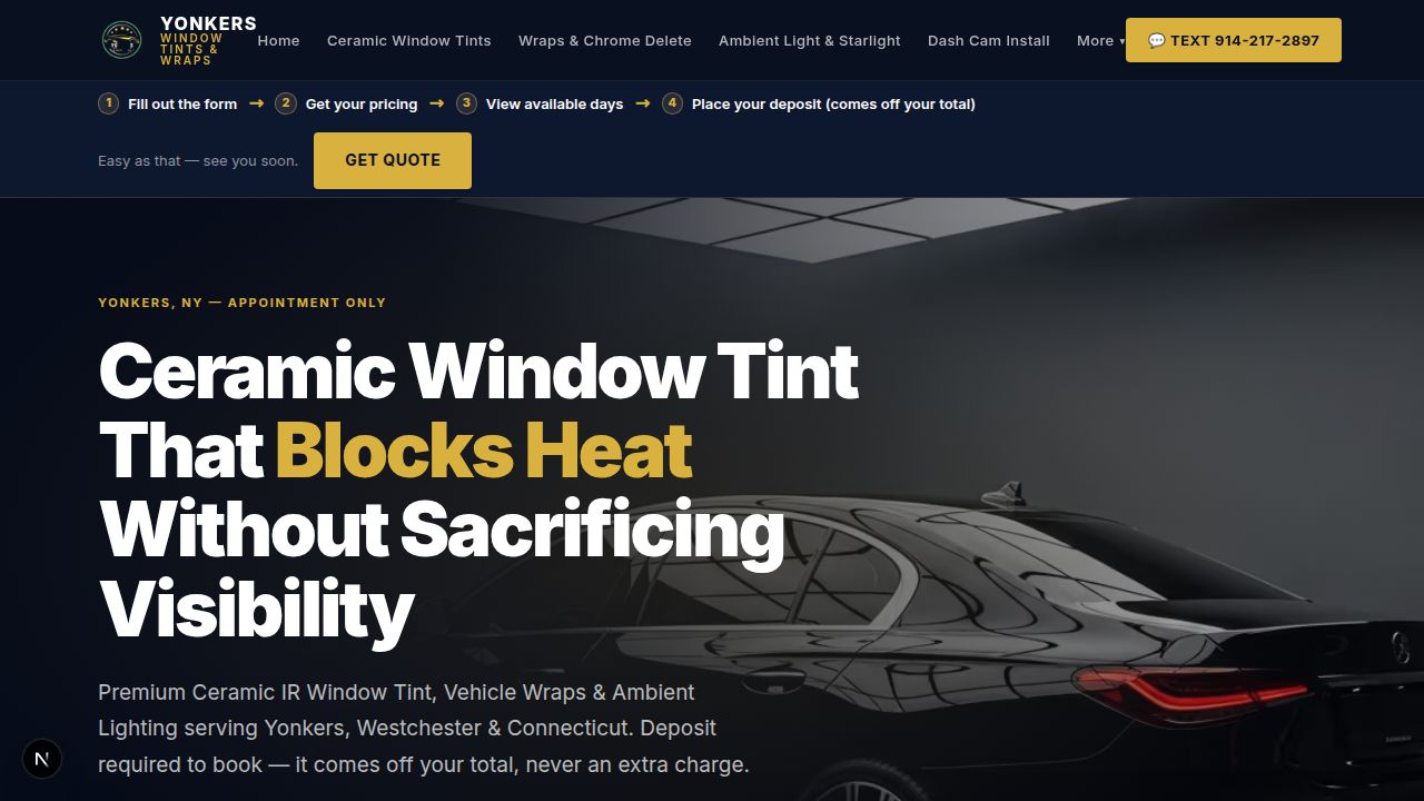 Yonkers Window Tints & Wraps in Yonkers, NY