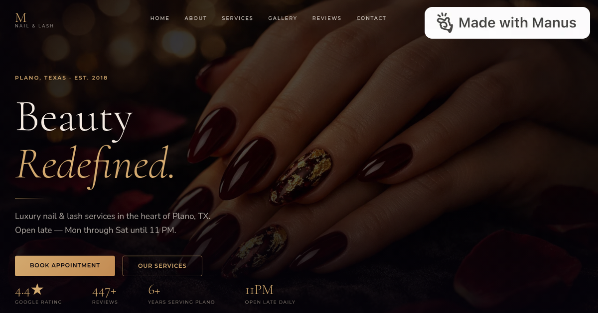 Lash Nail Bar Nail salon Plano Tx in Plano, TX
