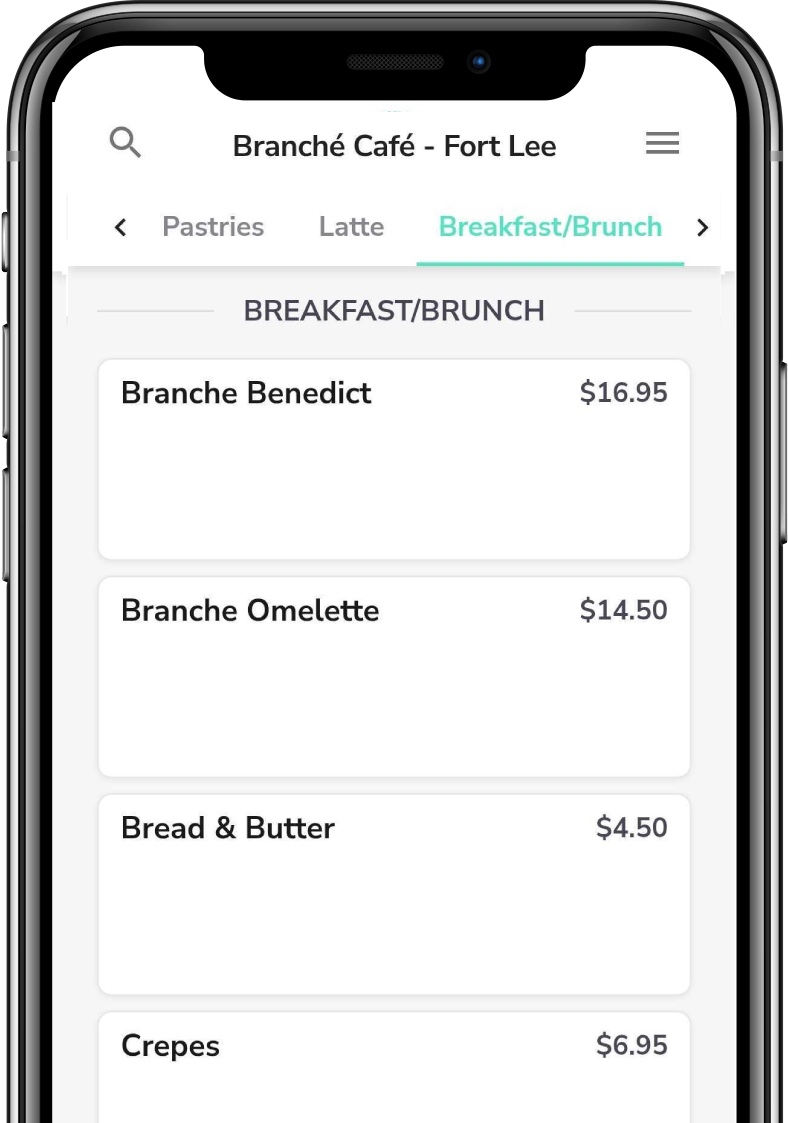 Branché Cafe in Fort Lee, NJ