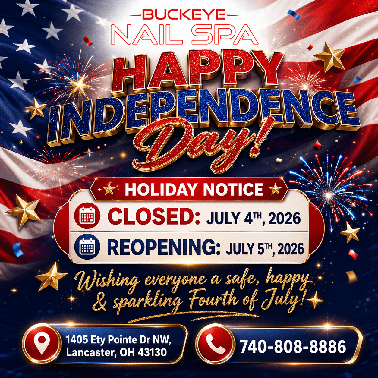 Buckeye Nail Spa in Lancaster, OH (2)