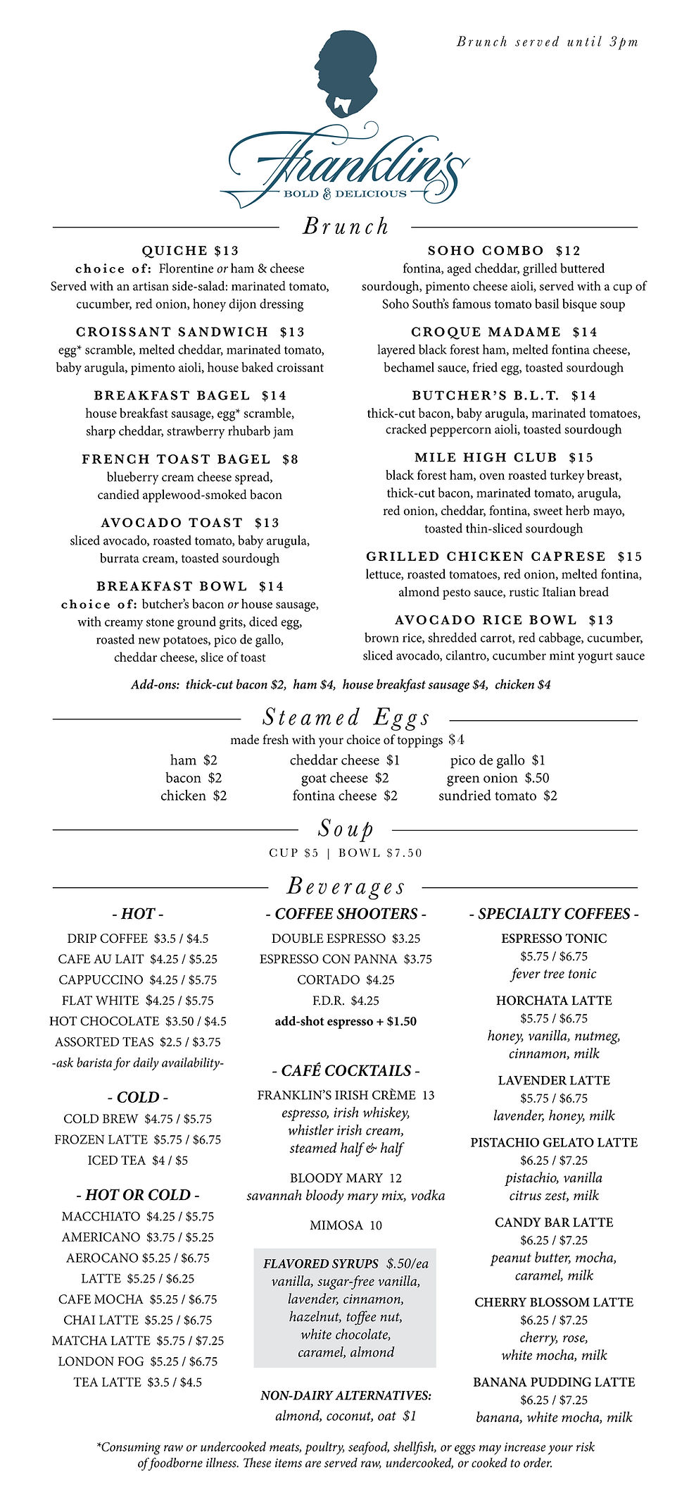 Franklin's in Savannah, GA