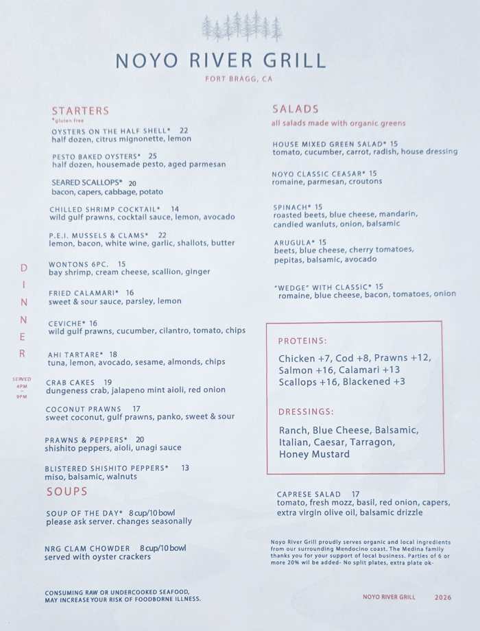 Noyo River Grill in Fort Bragg, CA (3)