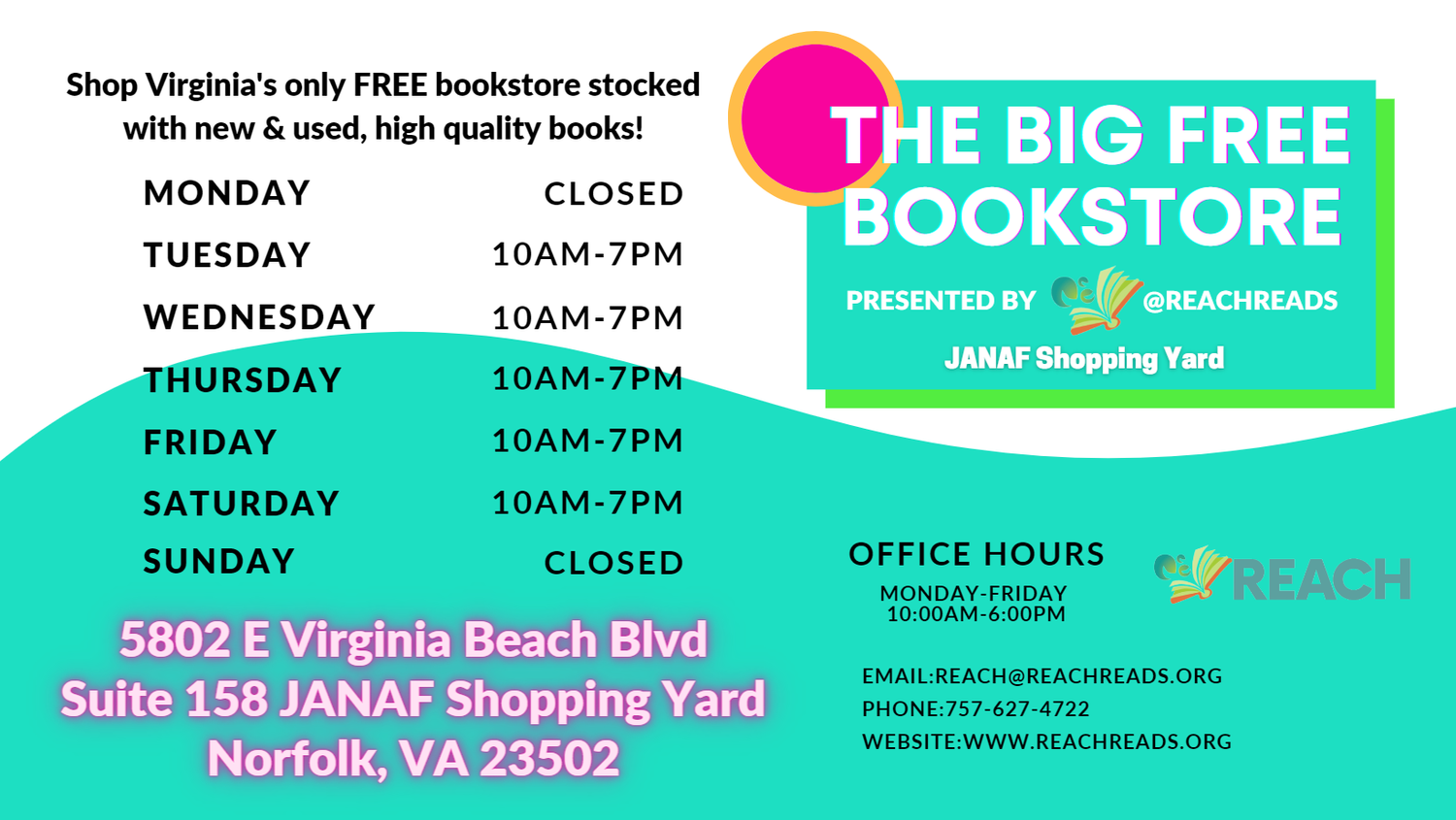 The Big Free Bookstore in Norfolk, VA (4)
