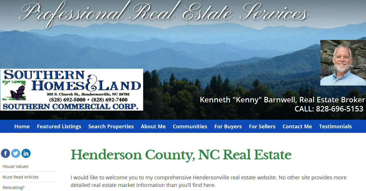 Kenneth "Kenny" Barnwell, Southern Homes & Land in Hendersonville, NC (3)
