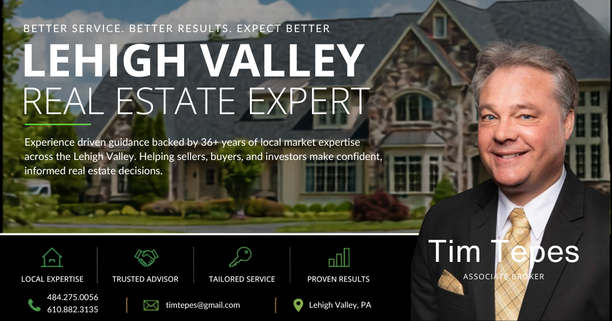 Tim Tepes | Ai | Better Homes and Gardens Real Estate | Lehigh Valley in Bethlehem, PA