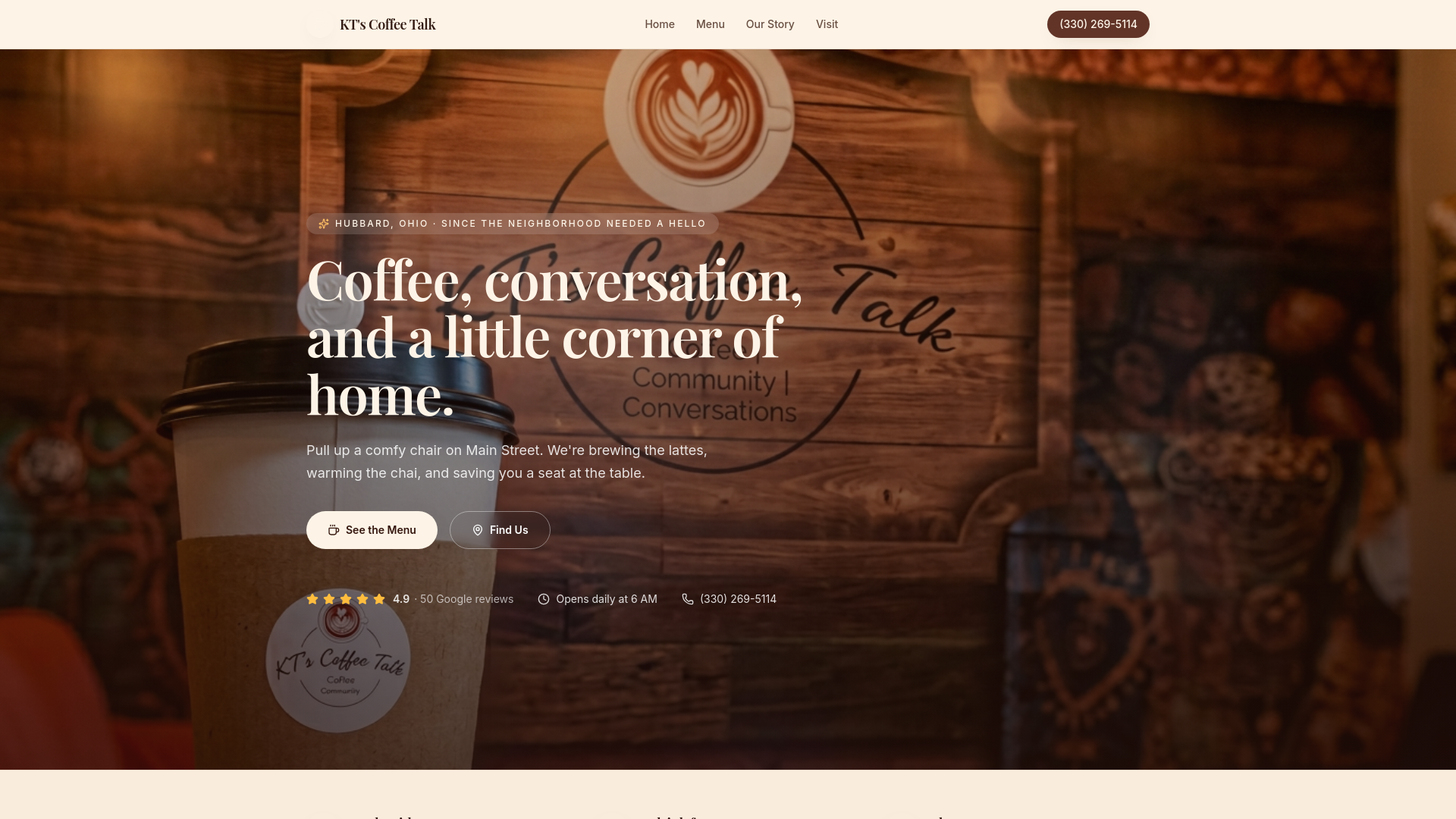 KTs Coffee Talk in Hubbard, OH