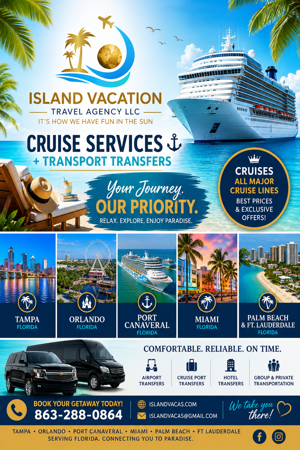 Island Vacation concierge Transportation & Courier in Dundee, FL (2)