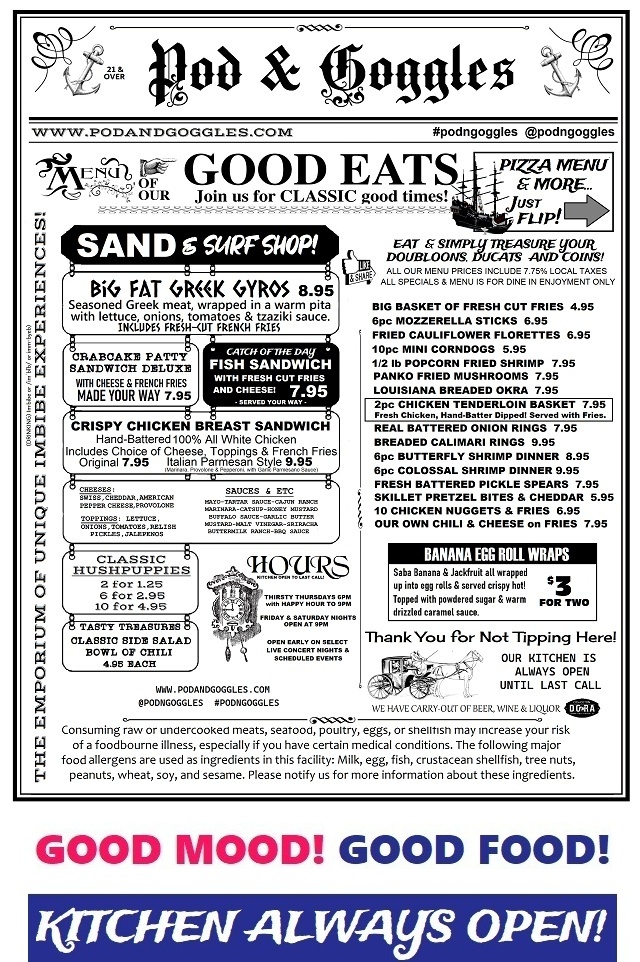 Pod & Goggles in Coshocton, OH