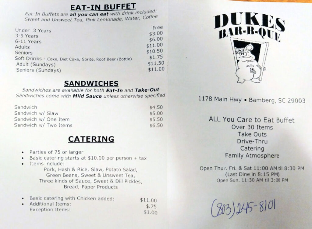Dukes Barbeque | Bamberg in Bamberg, SC (6)