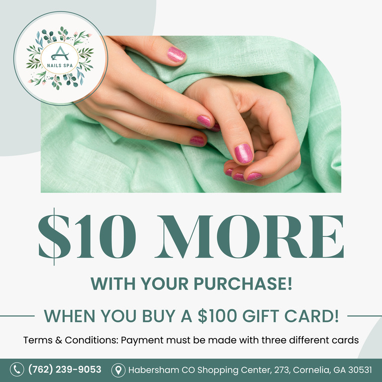A Nails Spa (10% OFF Coupon) in Cornelia, GA (3)