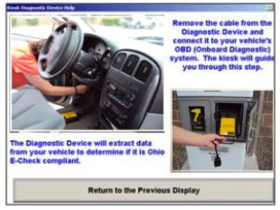 Ohio E-Check Self-Service Kiosk in Wadsworth, OH