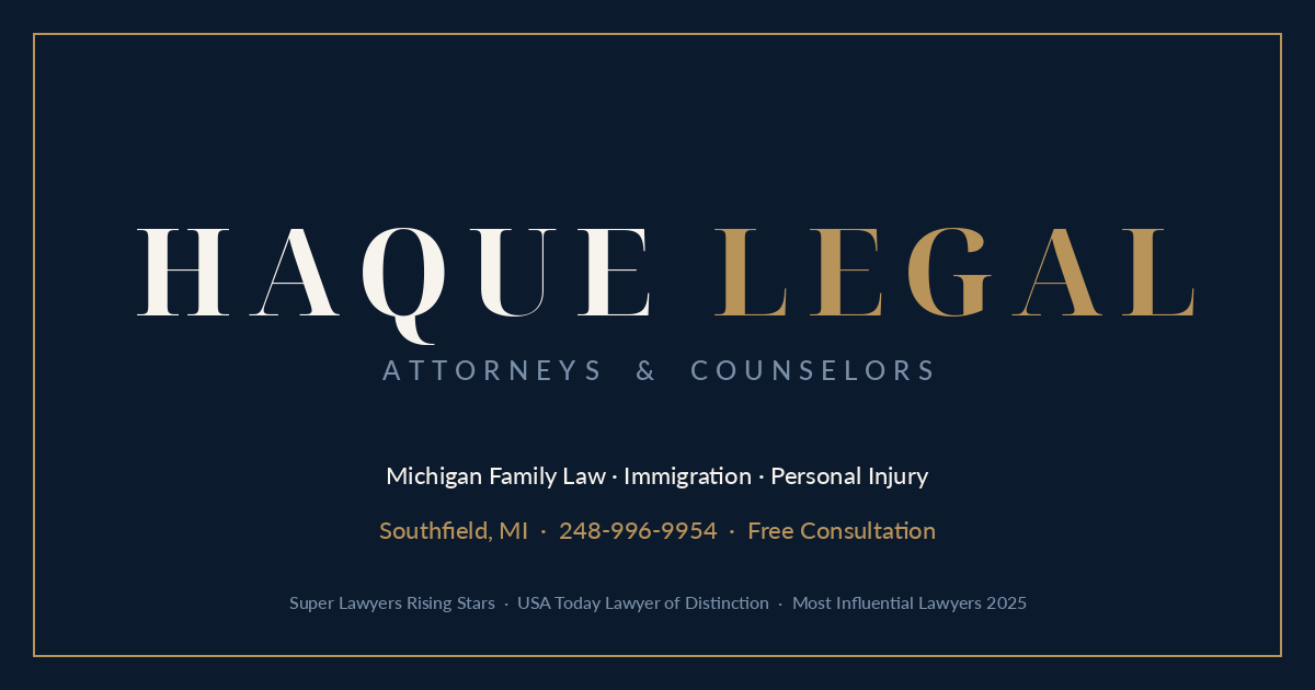 Haque Legal, PLC in Southfield, MI