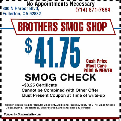 Fullerton Smog Check Test Only in Fullerton, CA (3)