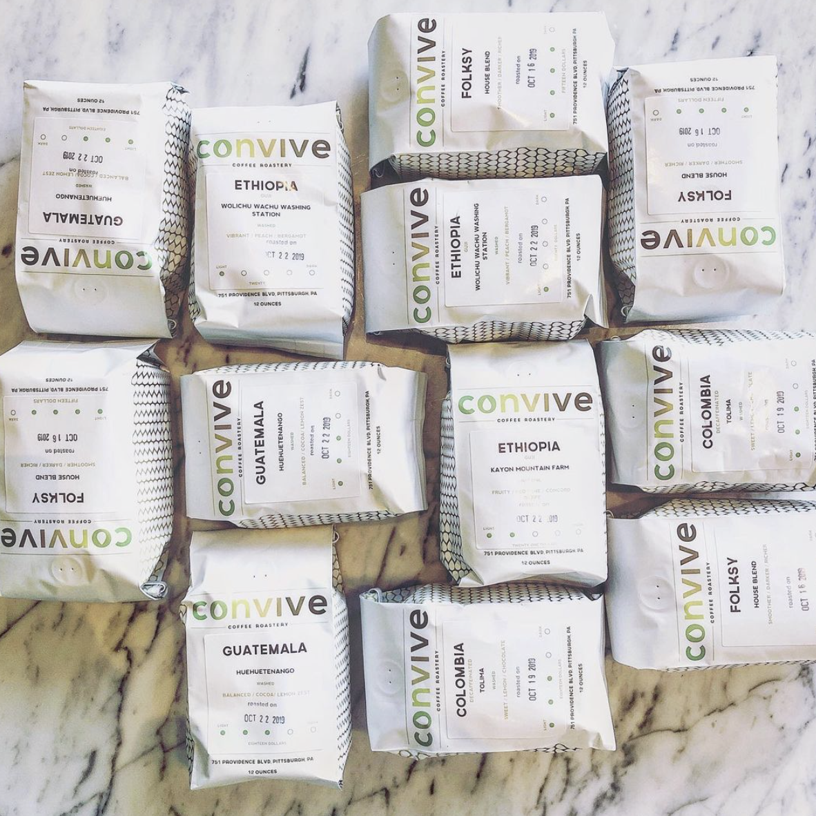 Convive Coffee Roastery in Mars, PA