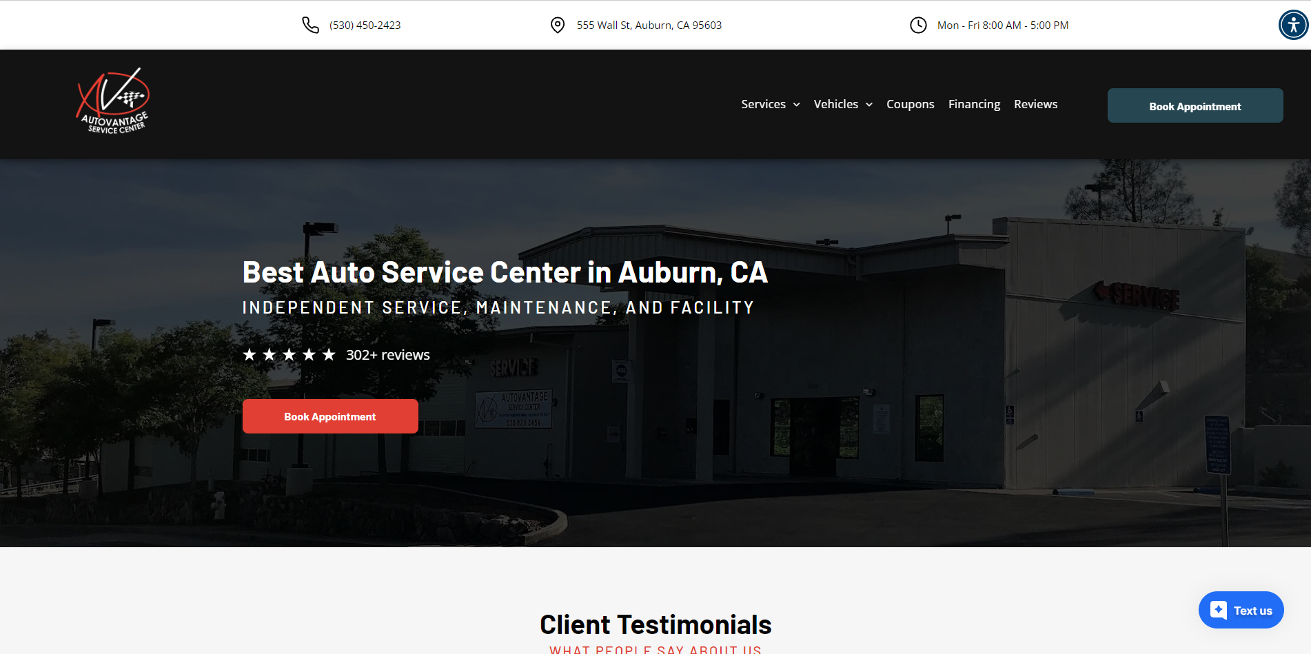 Autovantage Service Center in Auburn, CA