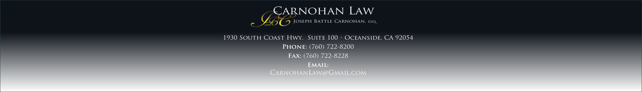 The Law Offices of Joseph Battle Carnohan in Oceanside, CA (4)