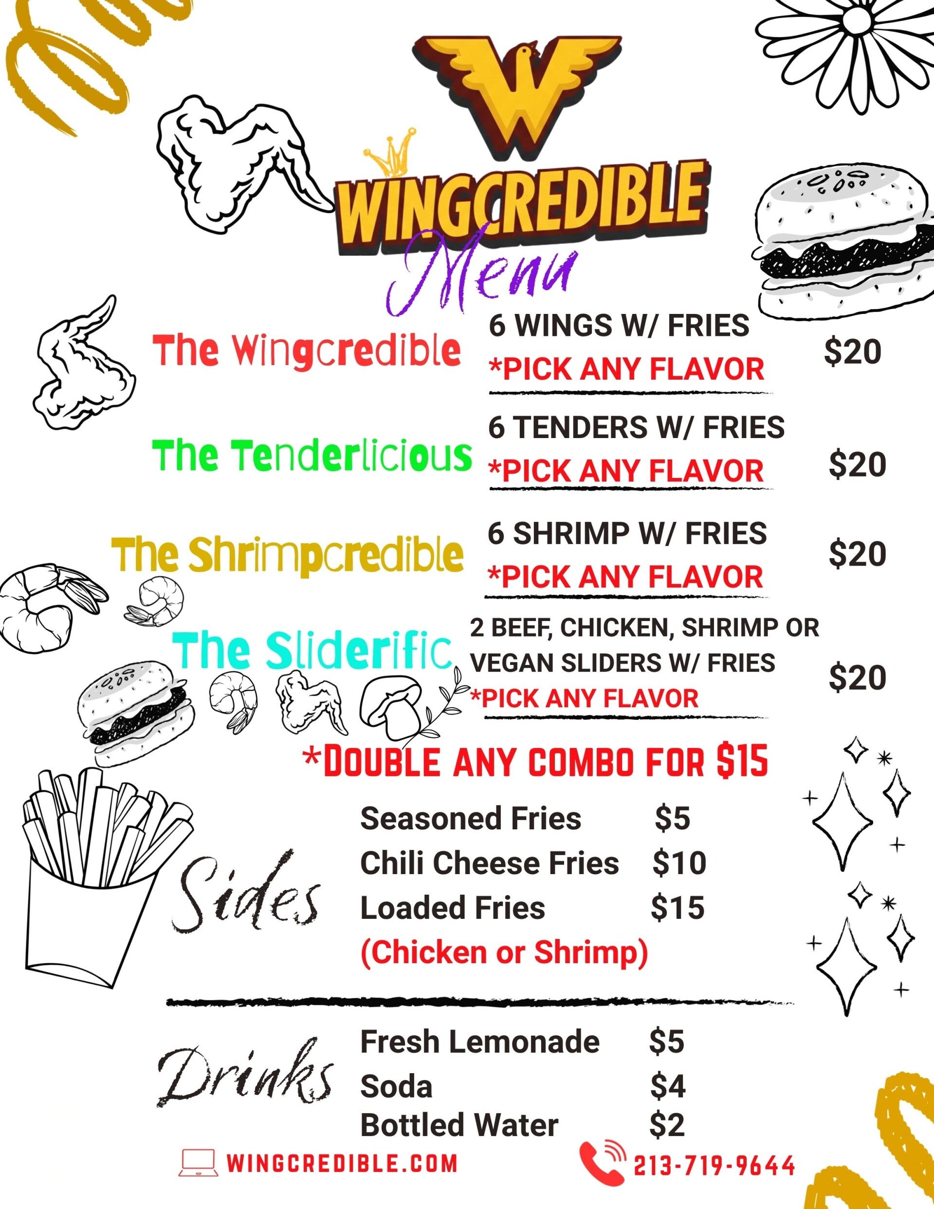 West Coast Wingz & Sliderz is now Wingcredible! in Los Angeles, CA