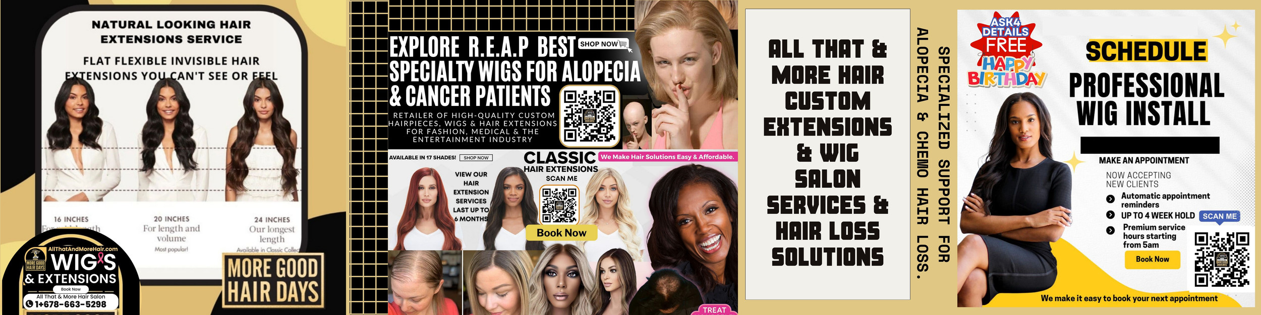 Atlanta All That & More Salon Best Custom | Hair Extensions & Wig shop in Lilburn, GA
