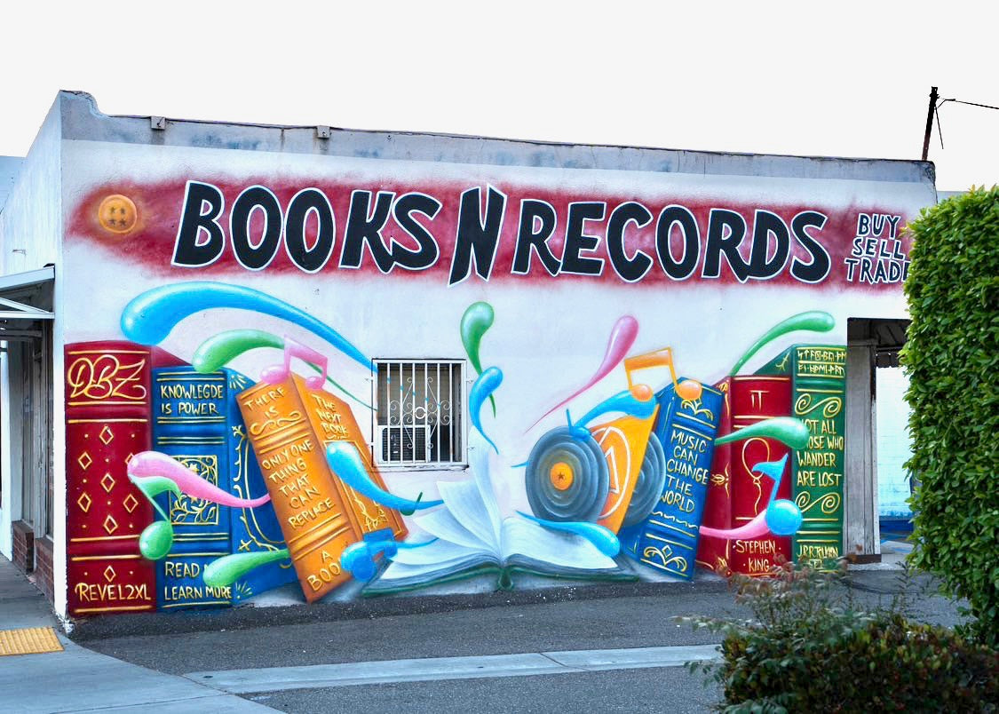 DBZ Books ‘N’ Records in Corona, CA