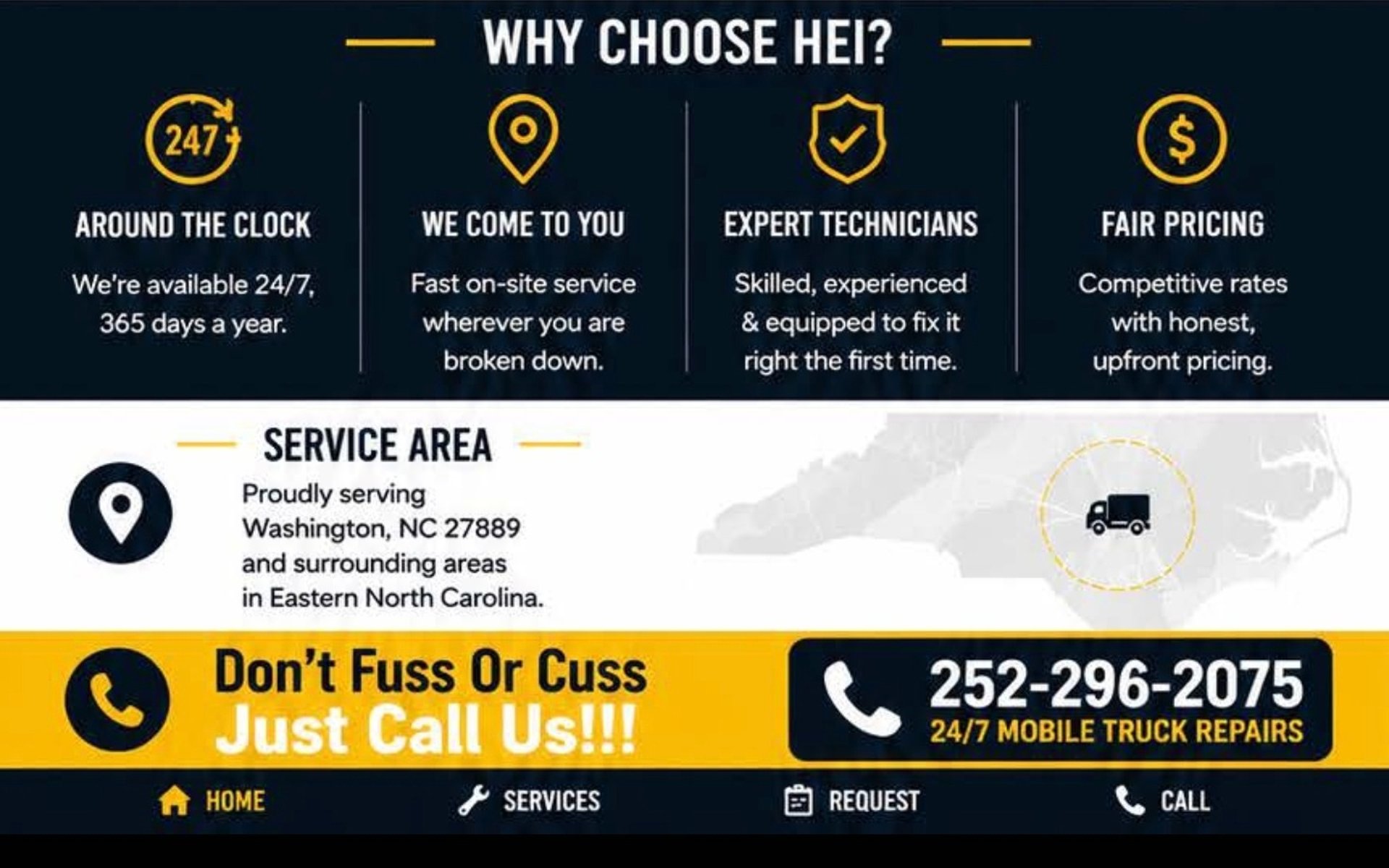 HEI Mobile Truck Repair in Washington, NC (2)