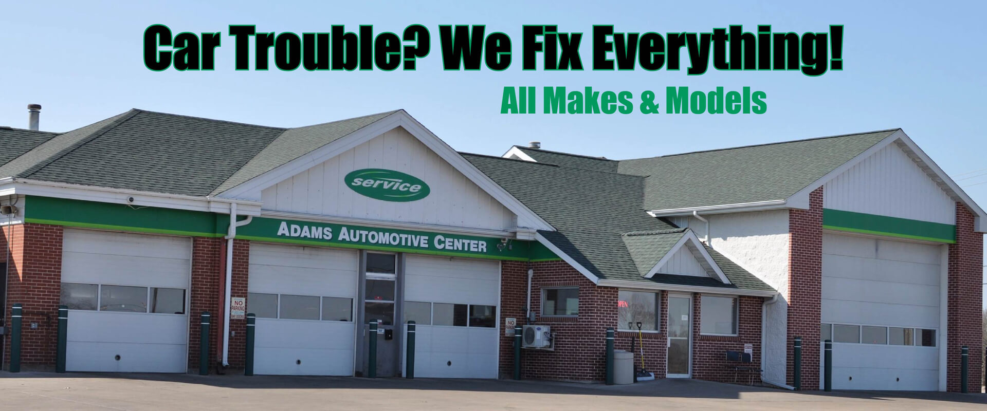 Adams Automotive Center in Eau Claire, WI