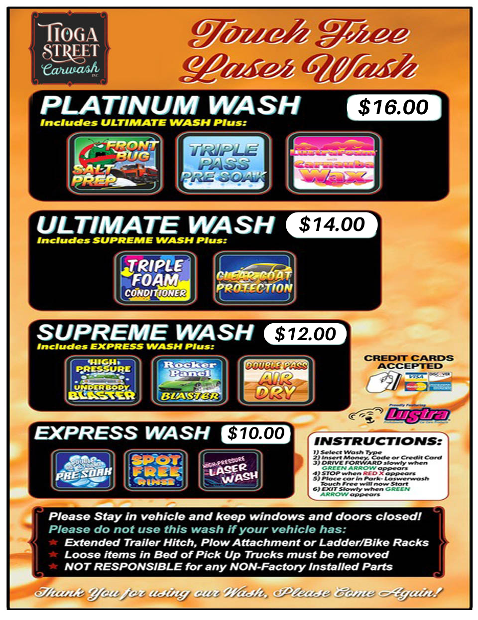 Tioga Street Carwash, Inc. in Wellsboro, PA