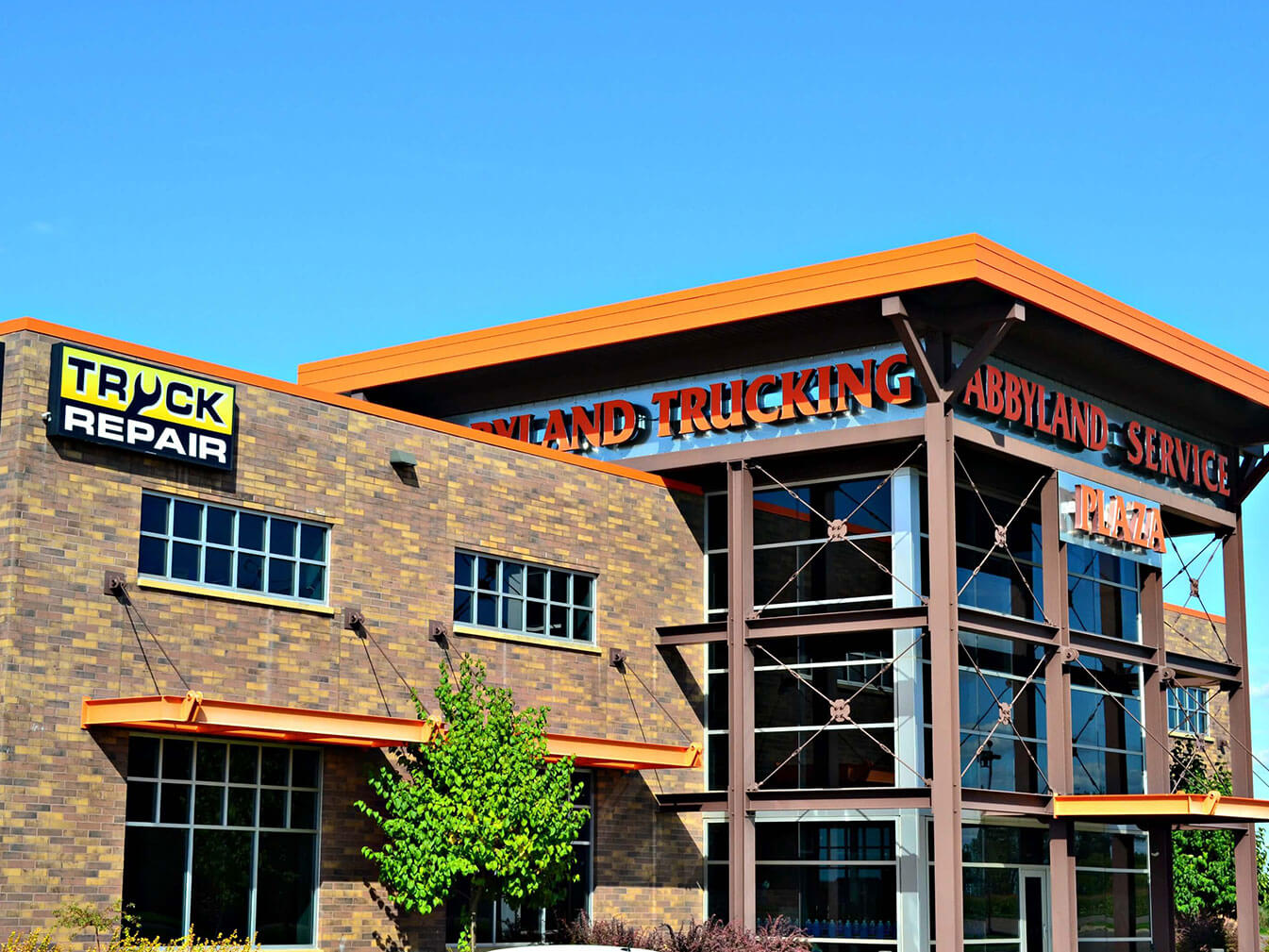 Abbyland Service Plaza in Curtiss, WI
