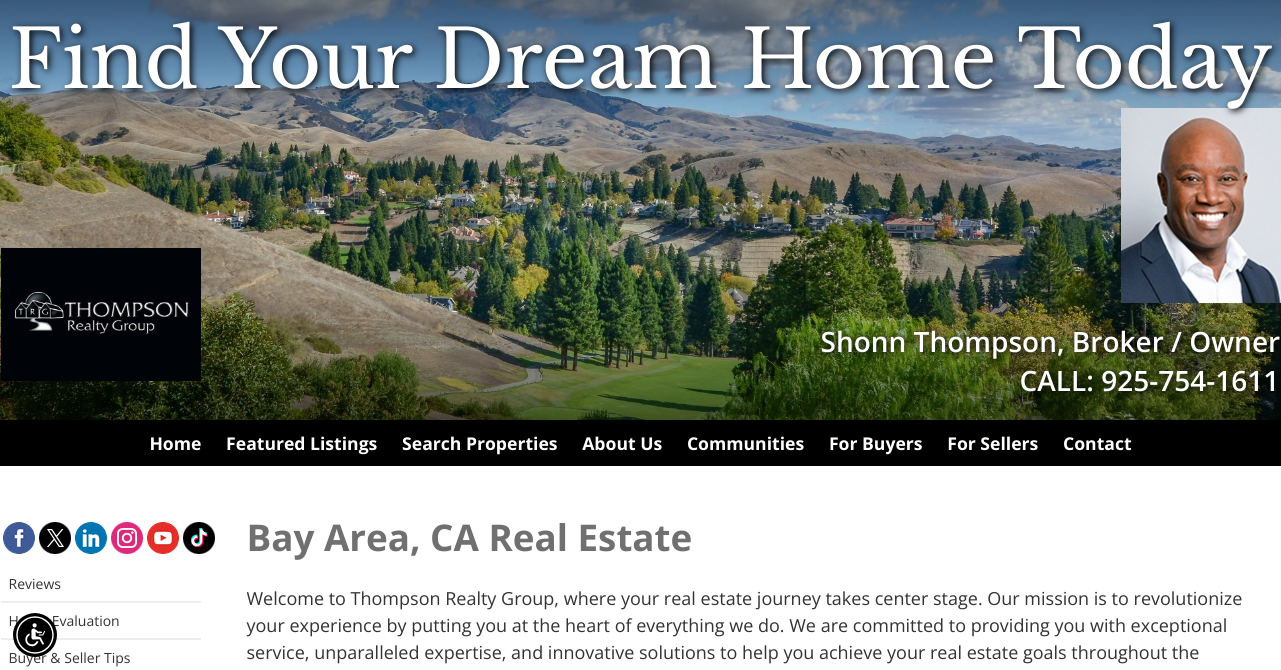 Shonn Thompson - Thompson Realty Group in Antioch, CA