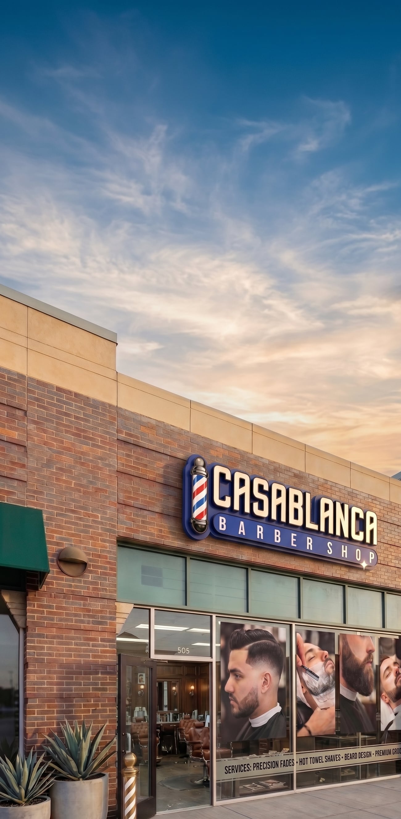 Casablanca barbershop in Arlington, TX (4)
