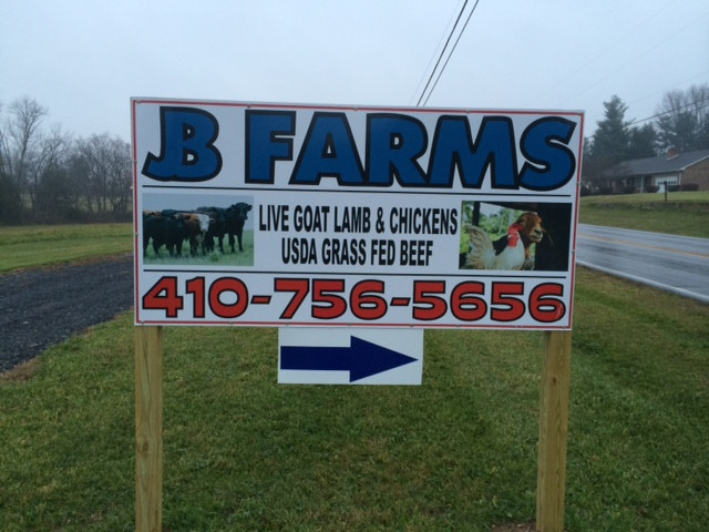 JB Farms in Taneytown, MD