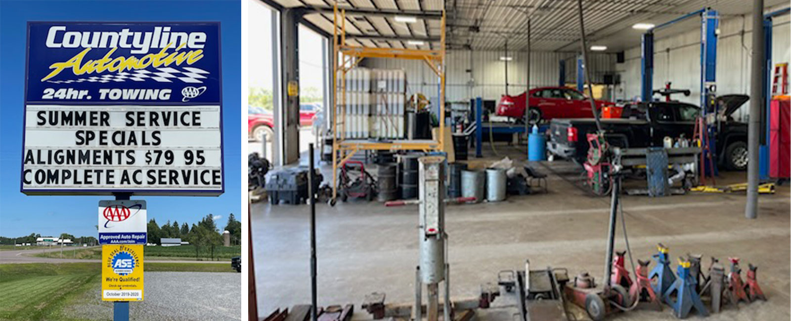 Countyline Automotive in Dorchester, WI