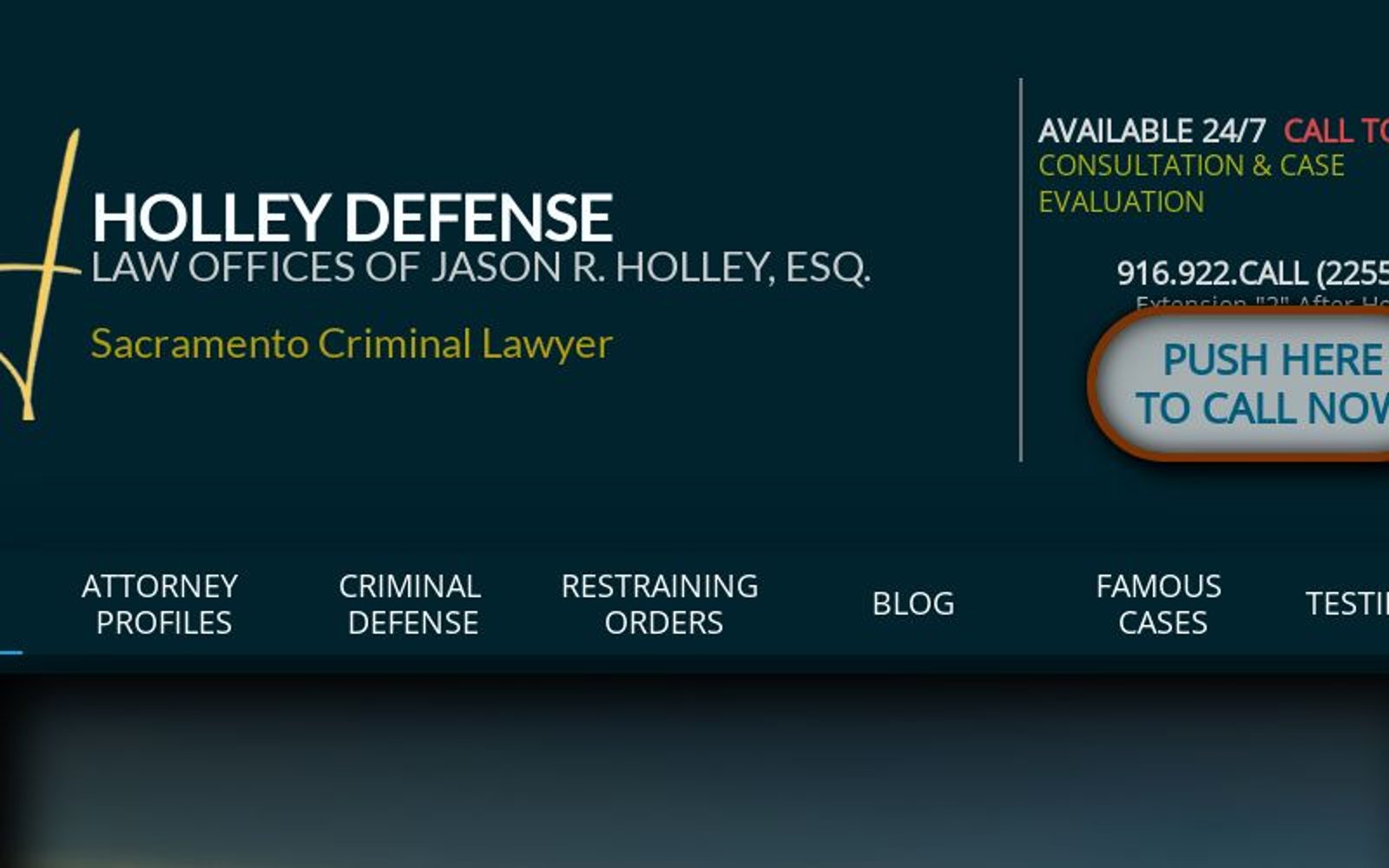 Holley Defense Law Offices in Sacramento, CA