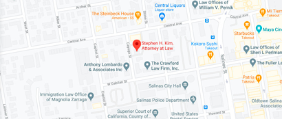 Stephen H. Kim, Attorney at Law in Salinas, CA