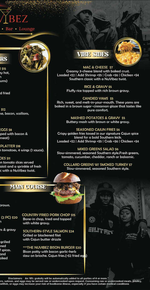 NuVibez Restaurant Bar & Lounge in Newport News, VA
