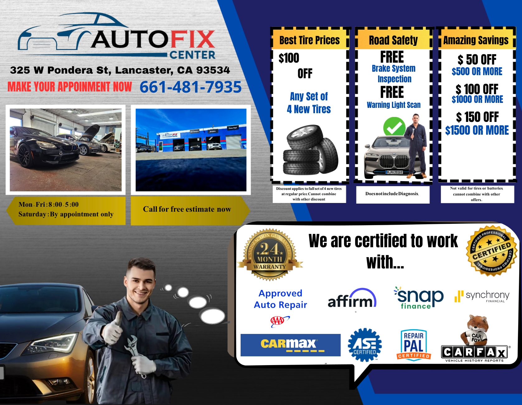 AutoFix Center in Lancaster, CA