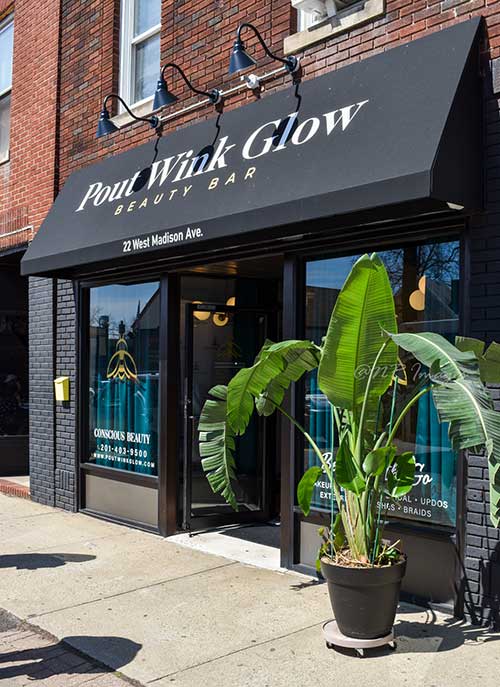 Pout Wink Glow Beauty Bar in Dumont, NJ