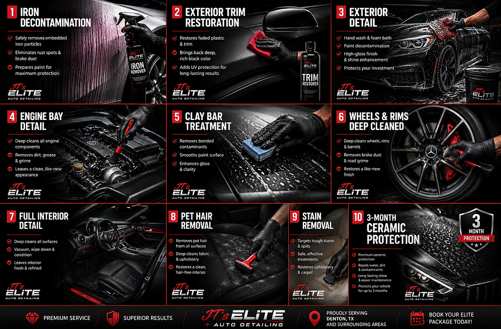 JT's Elite Auto Detailing in Denton, TX (2)