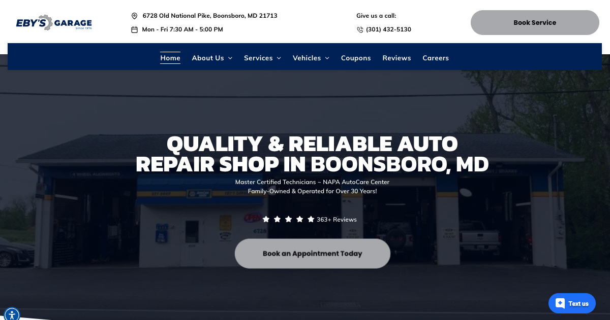 Eby's Garage in Boonsboro, MD (3)