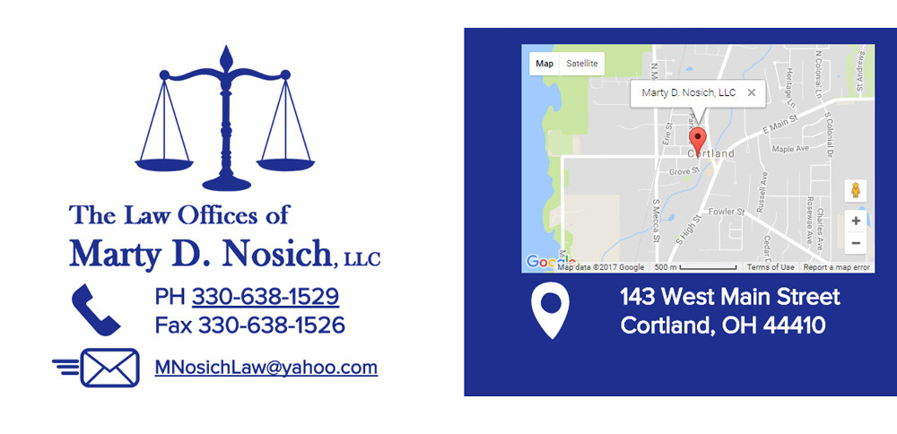 The Law Offices of Marty D. Nosich, LLC. in Cortland, OH