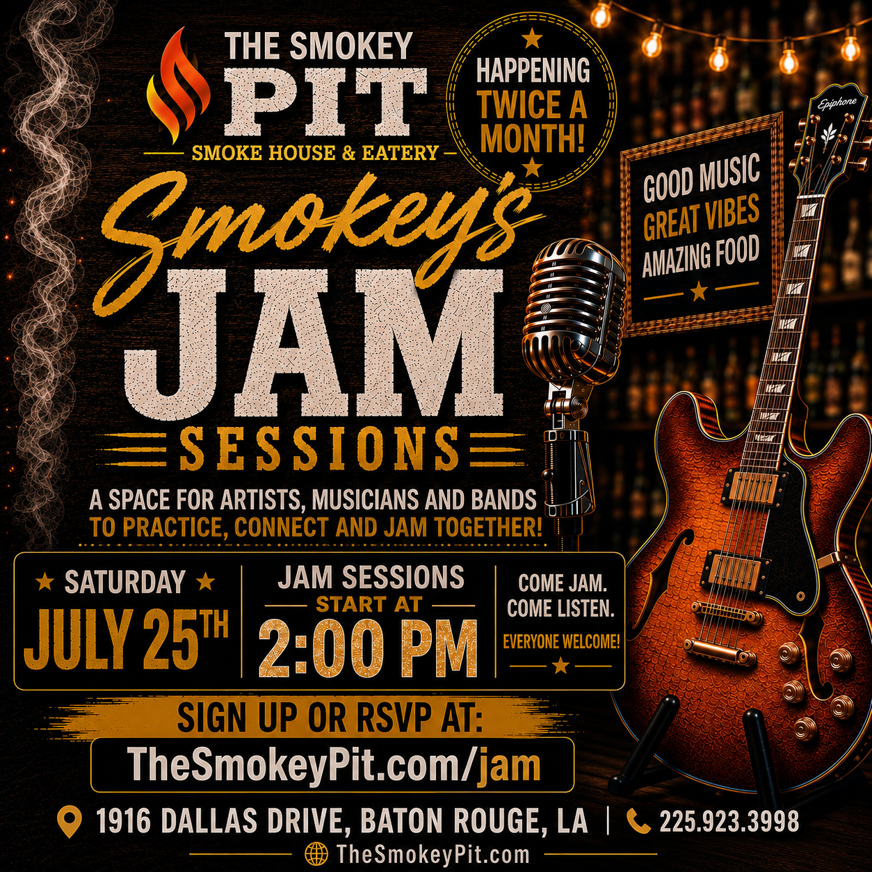 The Smokey Pit | Smoke House Eatery & Bar in Baton Rouge, LA (3)