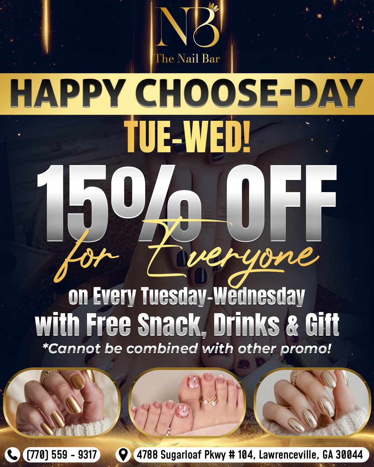 The Nail Bar - 15% OFF NEW CUSTOMER in Lawrenceville, GA